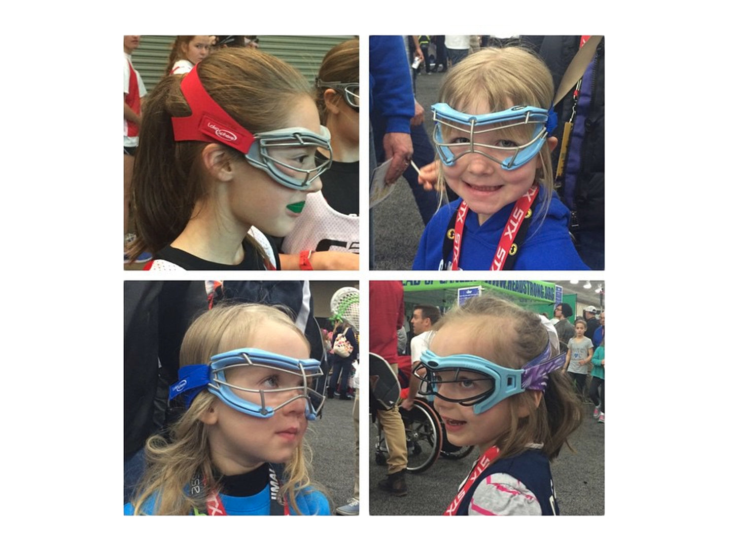 Goggle Strap - Daisy Orchid