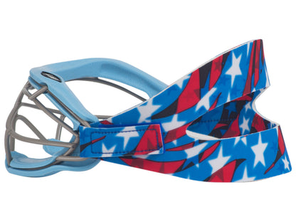 Goggle Strap - Patriotic Flames