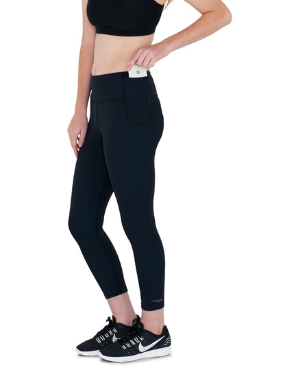 Energy Exercise Capris - Black