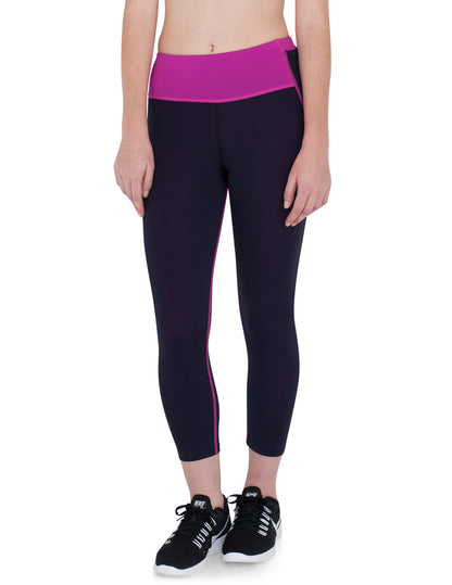 Energy Exercise Capris - Pink & Black