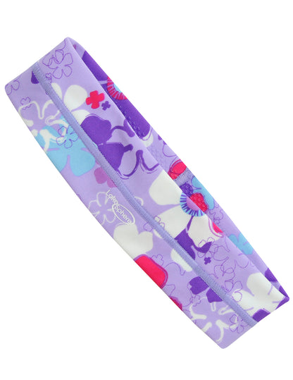 SphereBand Soft Headband with Silicone Grippers - Daisy Toss Orchid