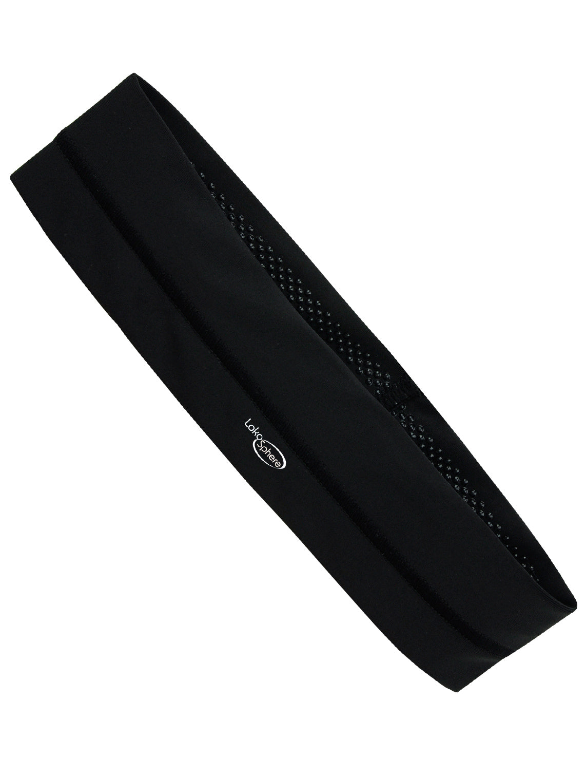 SphereBand Soft Headband with Silicone Grippers - Black