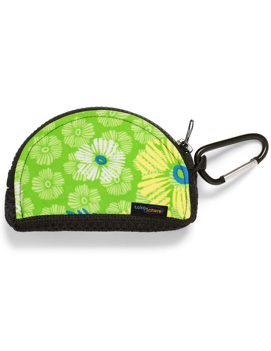 Mouthguard Case - Floral Stamp Kiwi