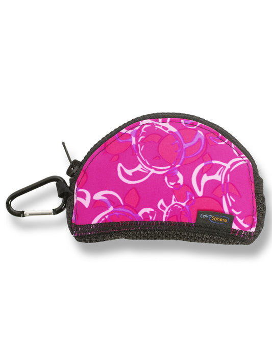 Mouthguard Case - Pink Turtle