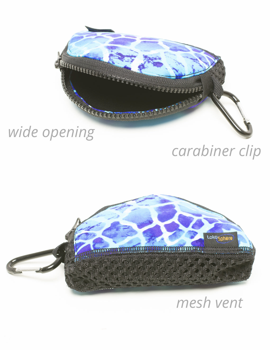 Mouthguard Case - Floral Stamp Kiwi